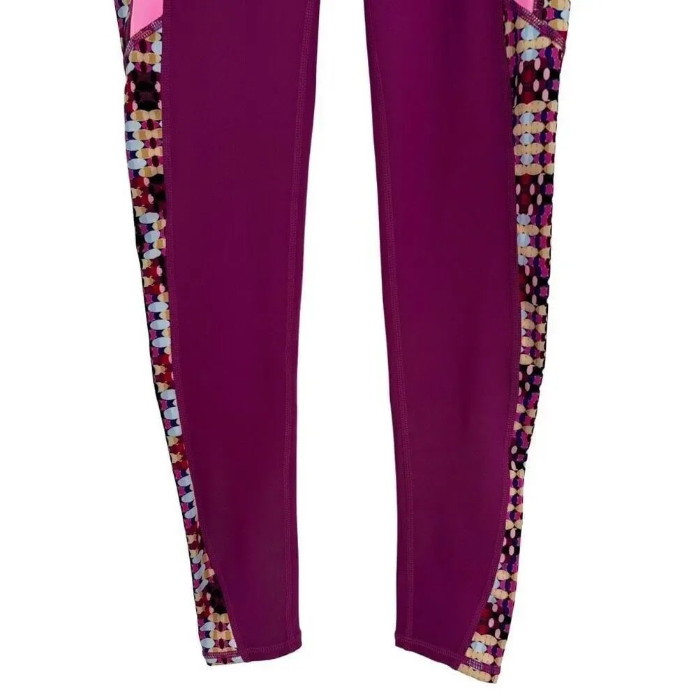 Free People Movement Remix Leggings Purple/Pink XS‎